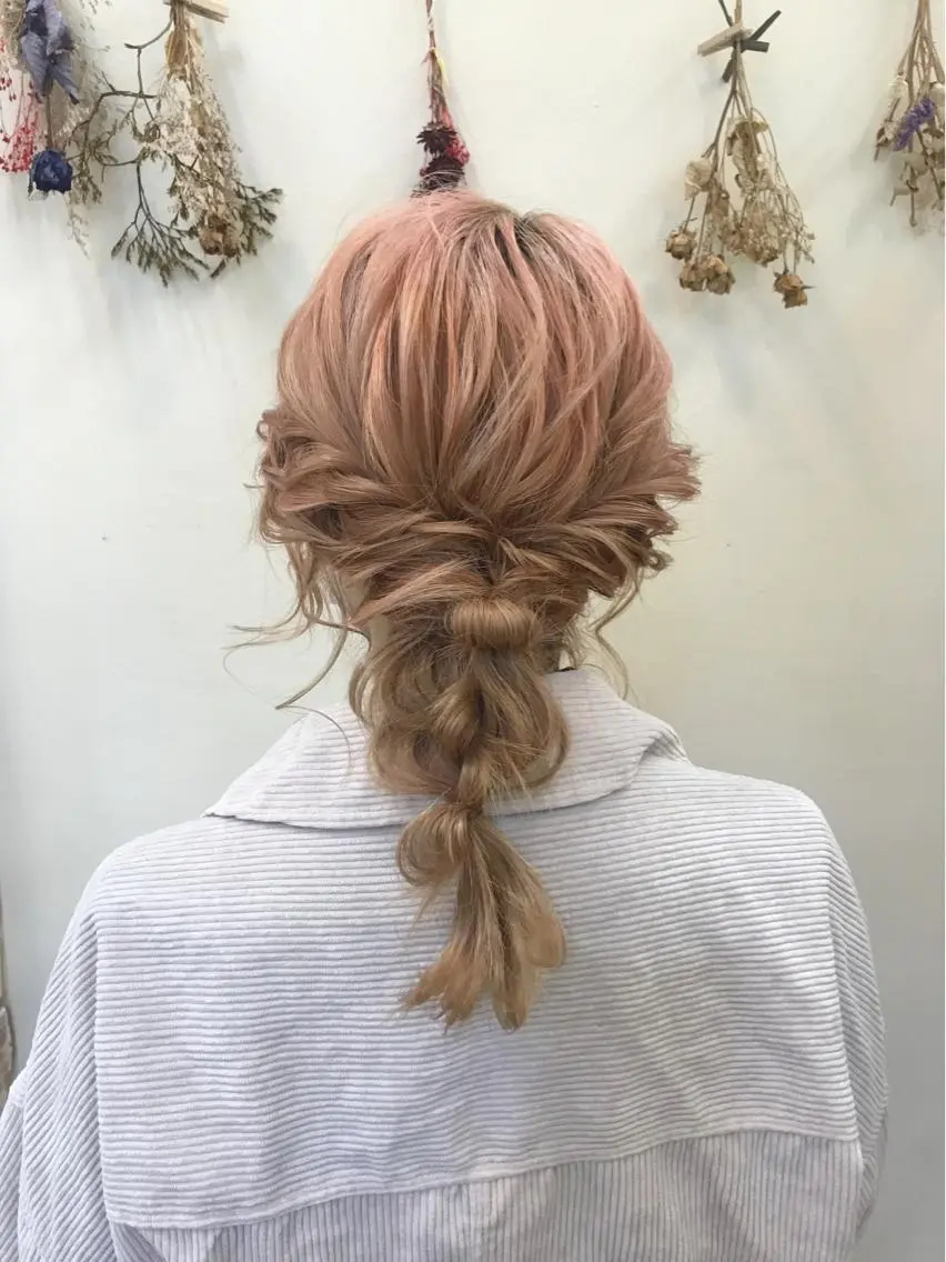 カラー ヘアアレンジ マンツーマン 縮毛矯正/マユコのヘアスタイル