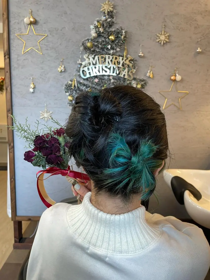 ヘアアレンジ HempBeauty 浅野アサミのヘアスタイル