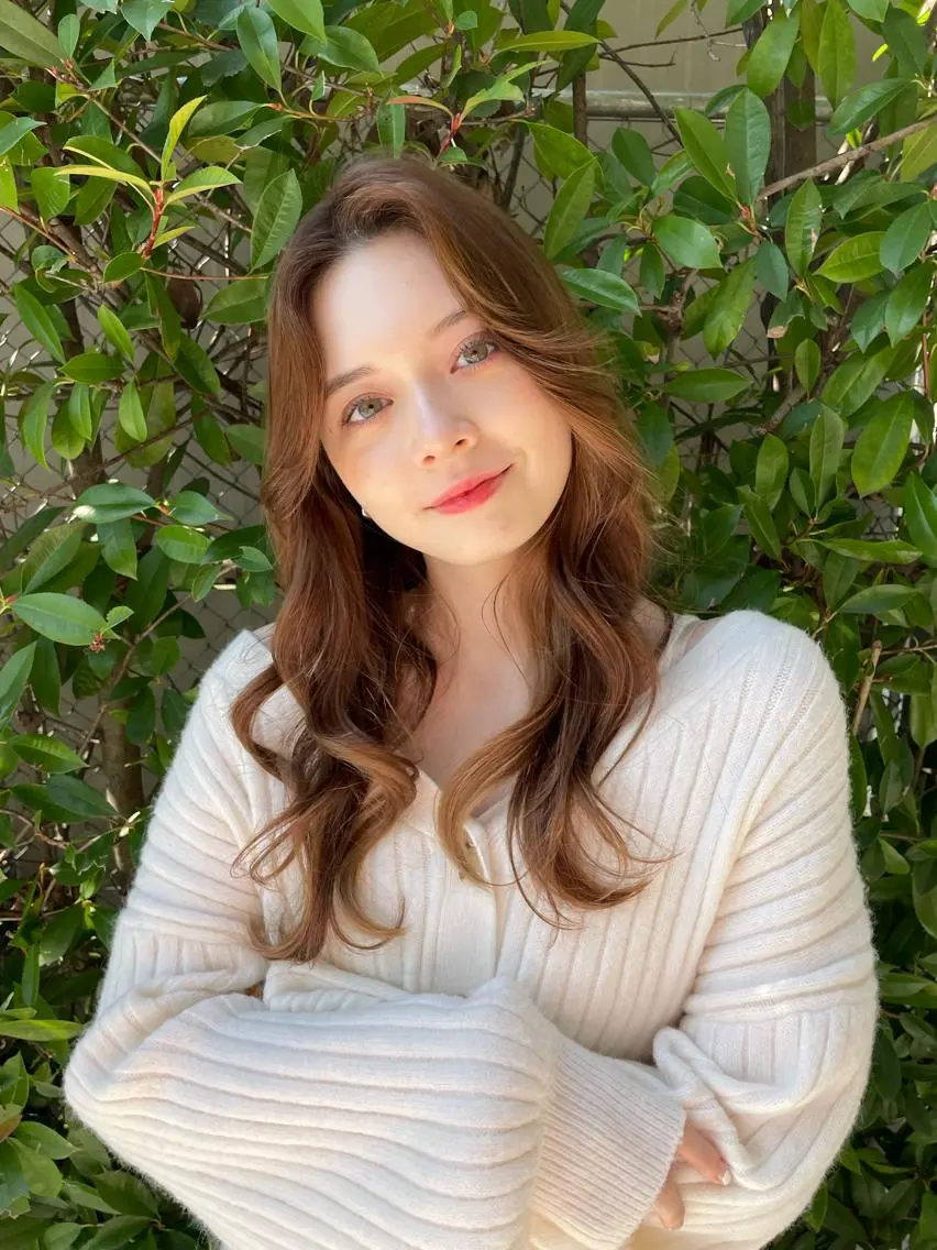 ロング カット ヘアカラー トリートメント 透明感カラー🪄 髪質改善♡田中みづきのヘアスタイル