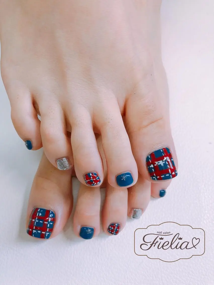 ネイル フットネイル Fielia momoのネイルデザイン