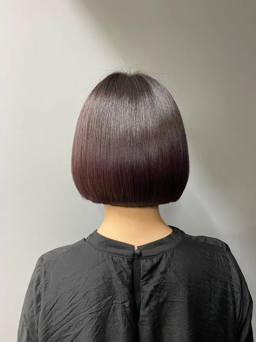 ショート ボブ 髪質改善 メンズ特化 刈り上げない/金井のヘアスタイル