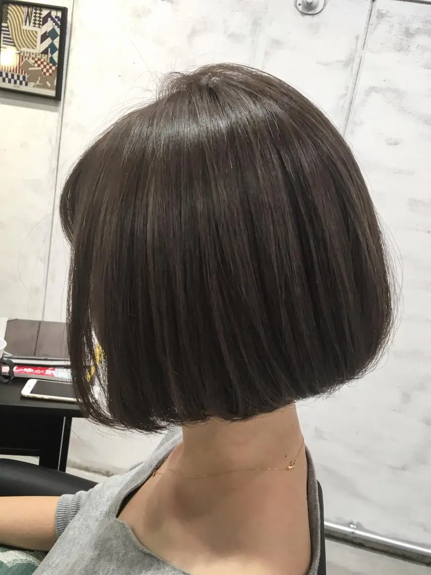 ショート カラー レイヤー/髪質改善 /山永圭介のヘアスタイル
