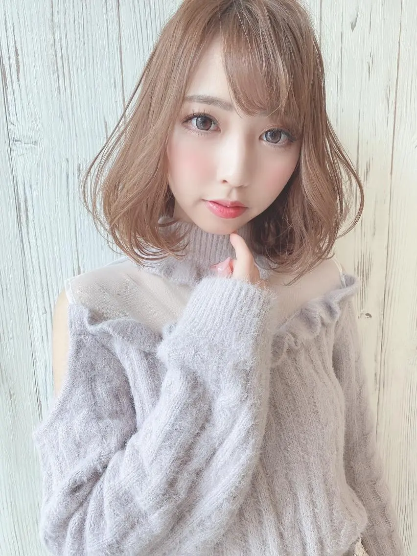 カラー ミディアム トリートメント ⭐️Shelter by TOKYO⭐️のヘアスタイル