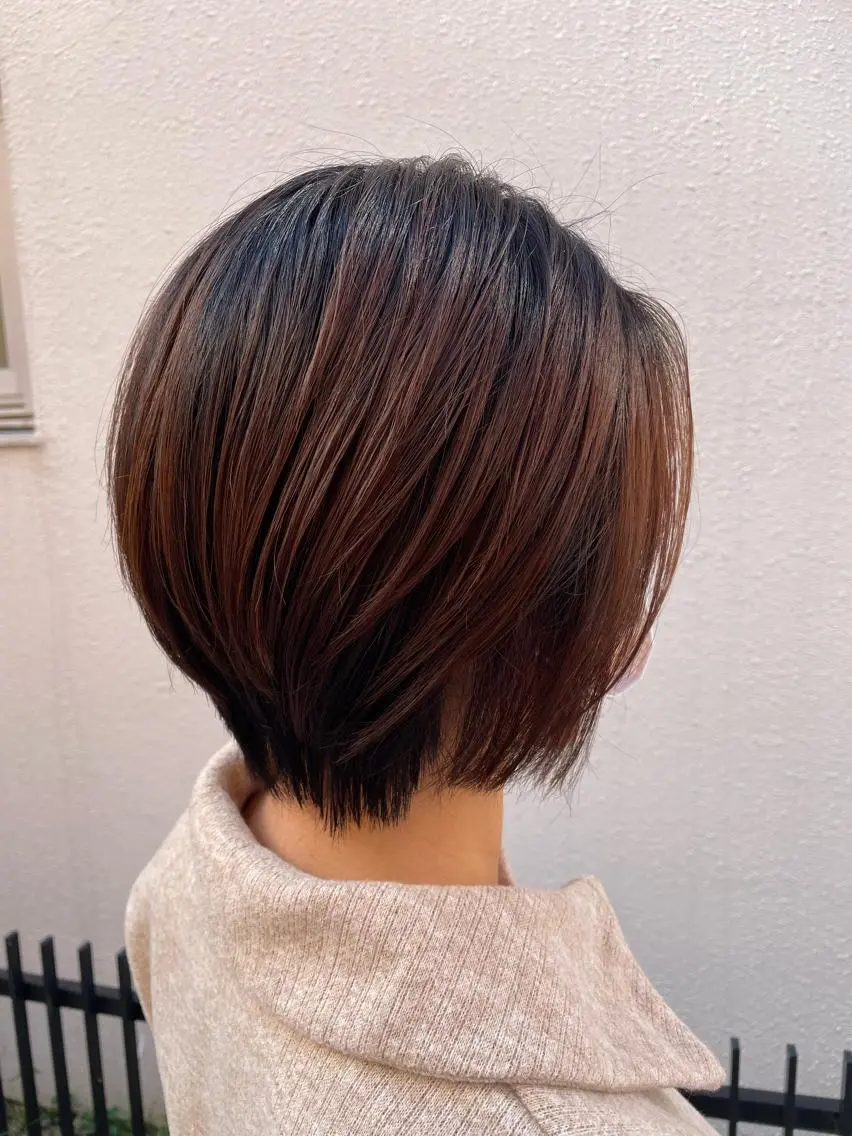 ショート 永山 愛莉のヘアスタイル