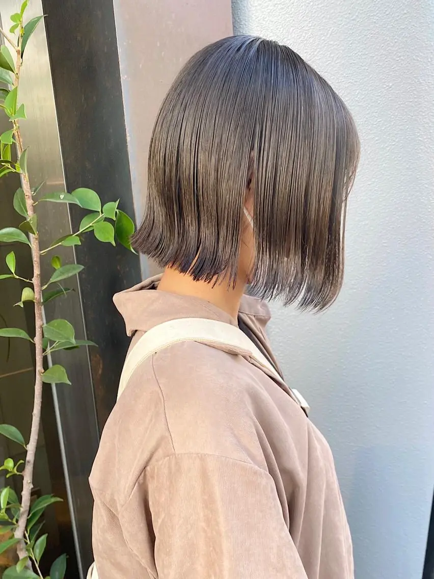 ショート ショートボブ ボブ ショートヘア 小顔カット 外ハネヘア momoka /ショート/ボブのヘアスタイル