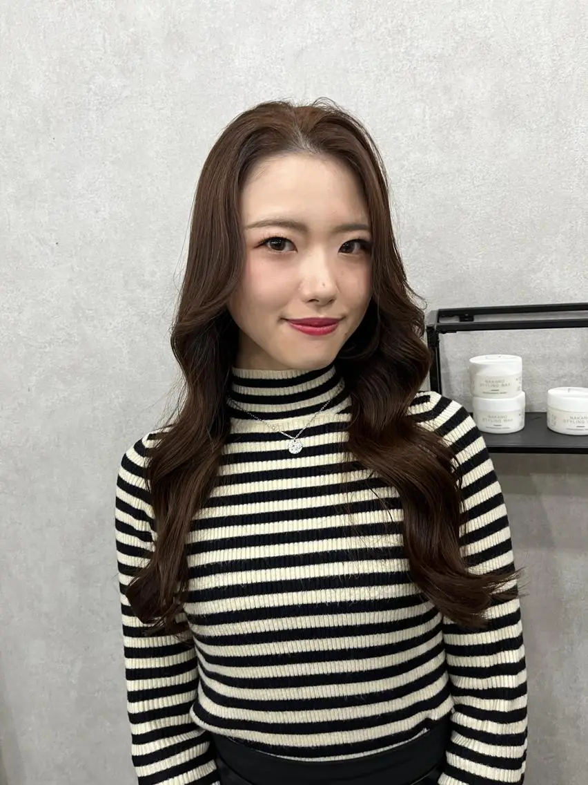 ロング 似合わせカット 梅田トレンドレイヤー RISA🎀💕のヘアスタイル