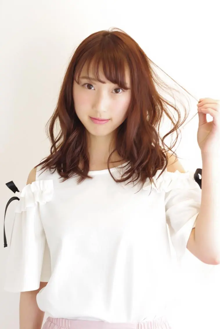 ミディアム カラー イルミナカラー 松田 光雄のヘアスタイル