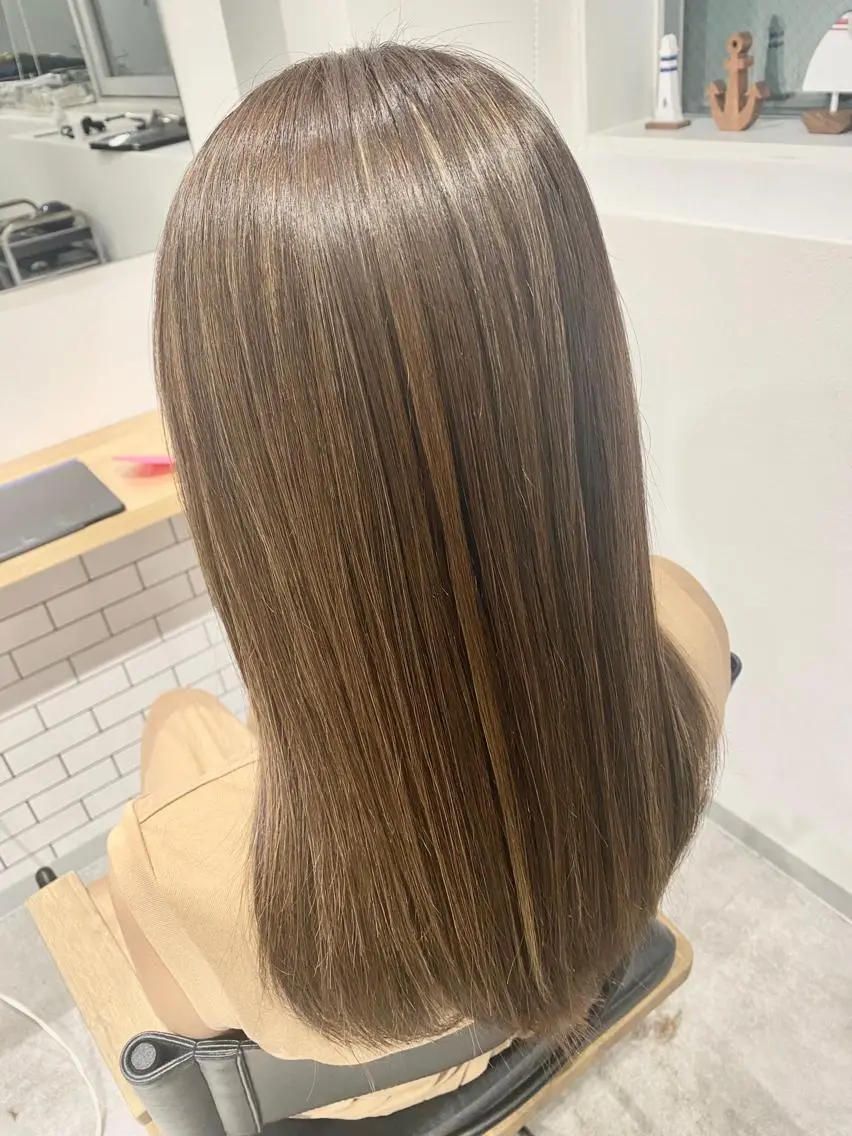 ロング カラー 【safric】 NAOのヘアスタイル