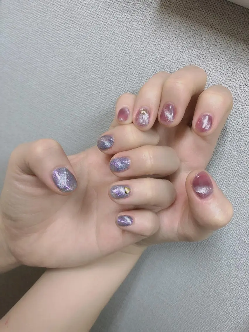 ミディアム ネイル Reonail 💕Kana💕のネイルデザイン