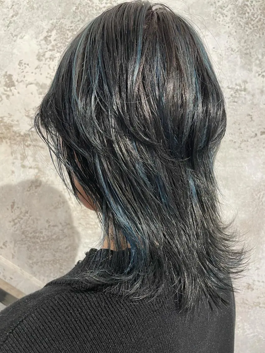 セミロング 松田 真央のヘアスタイル