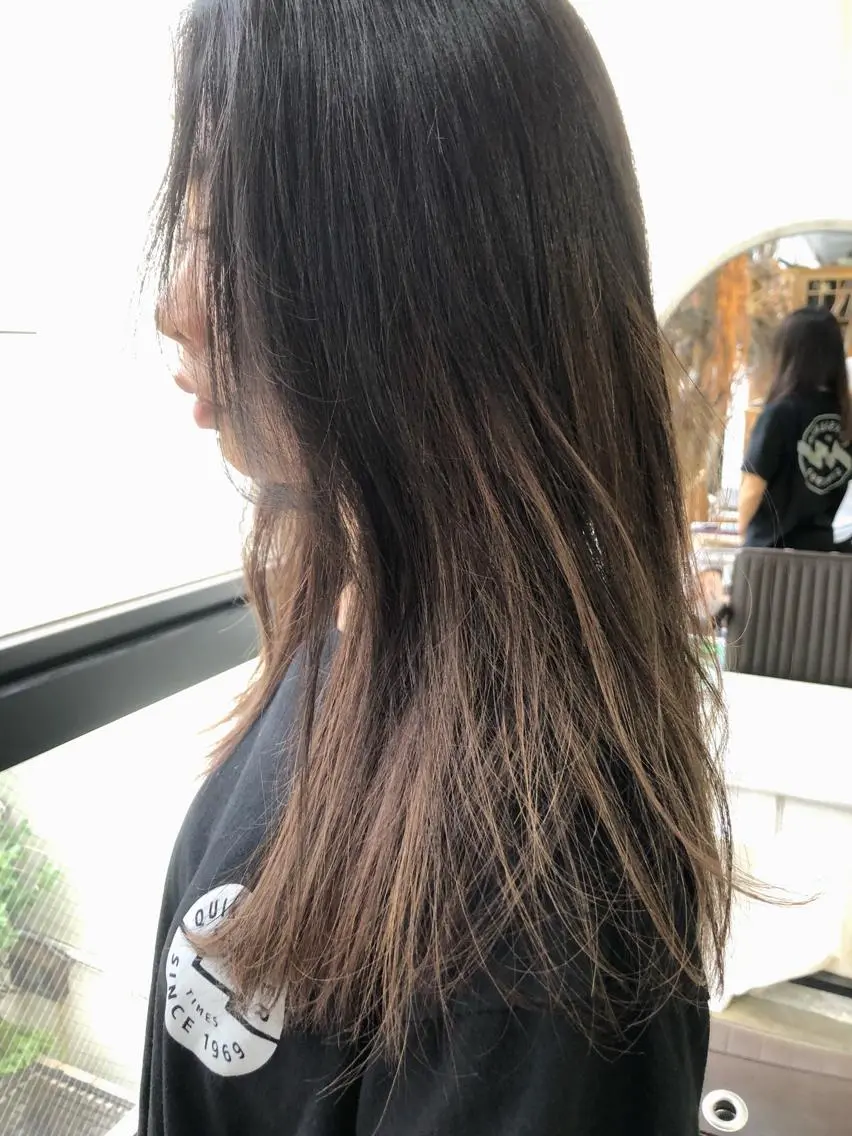 ロング カラー ハイライトカラー ハイライト Pia ツボイ ケイタのヘアスタイル