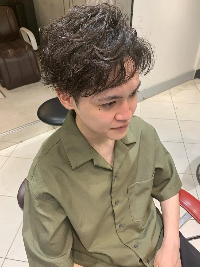 メンズ カット ヘアセット ✨上村 潤平✨メンズヘア✨のヘアスタイル