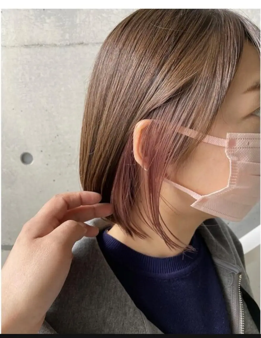 ミディアム 🌟スミルノフ 鮎香🌟のヘアスタイル