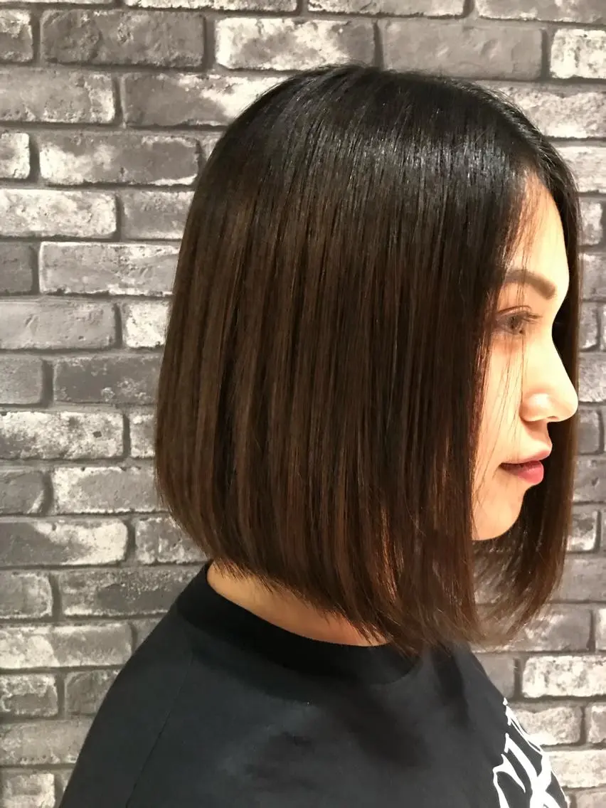 ミディアム カラー パーマ ネイル マツエク・マツパ カット ヘアカラー トリートメント ヘアセット レイヤー＆カラー 人気美容師倉崎涼のヘアスタイル