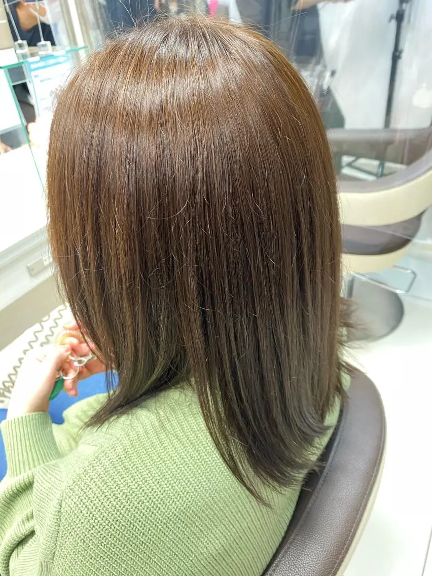 カラー 丸山 萌愛のヘアスタイル