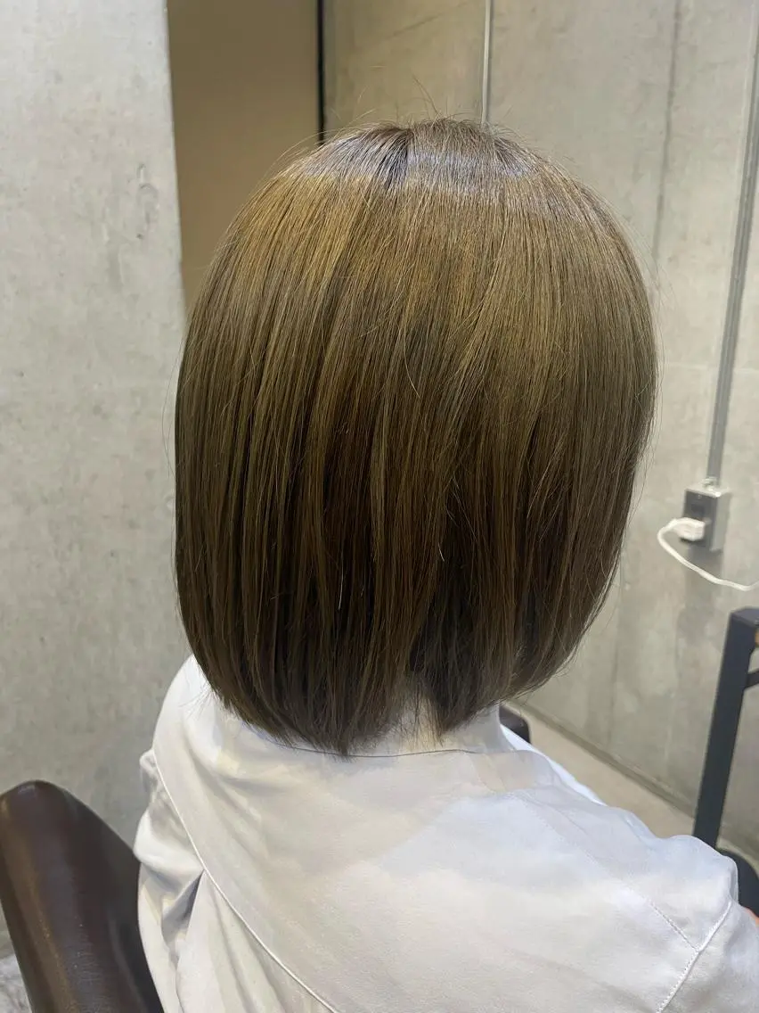 ショート ボブ 樋川 早紀のヘアスタイル