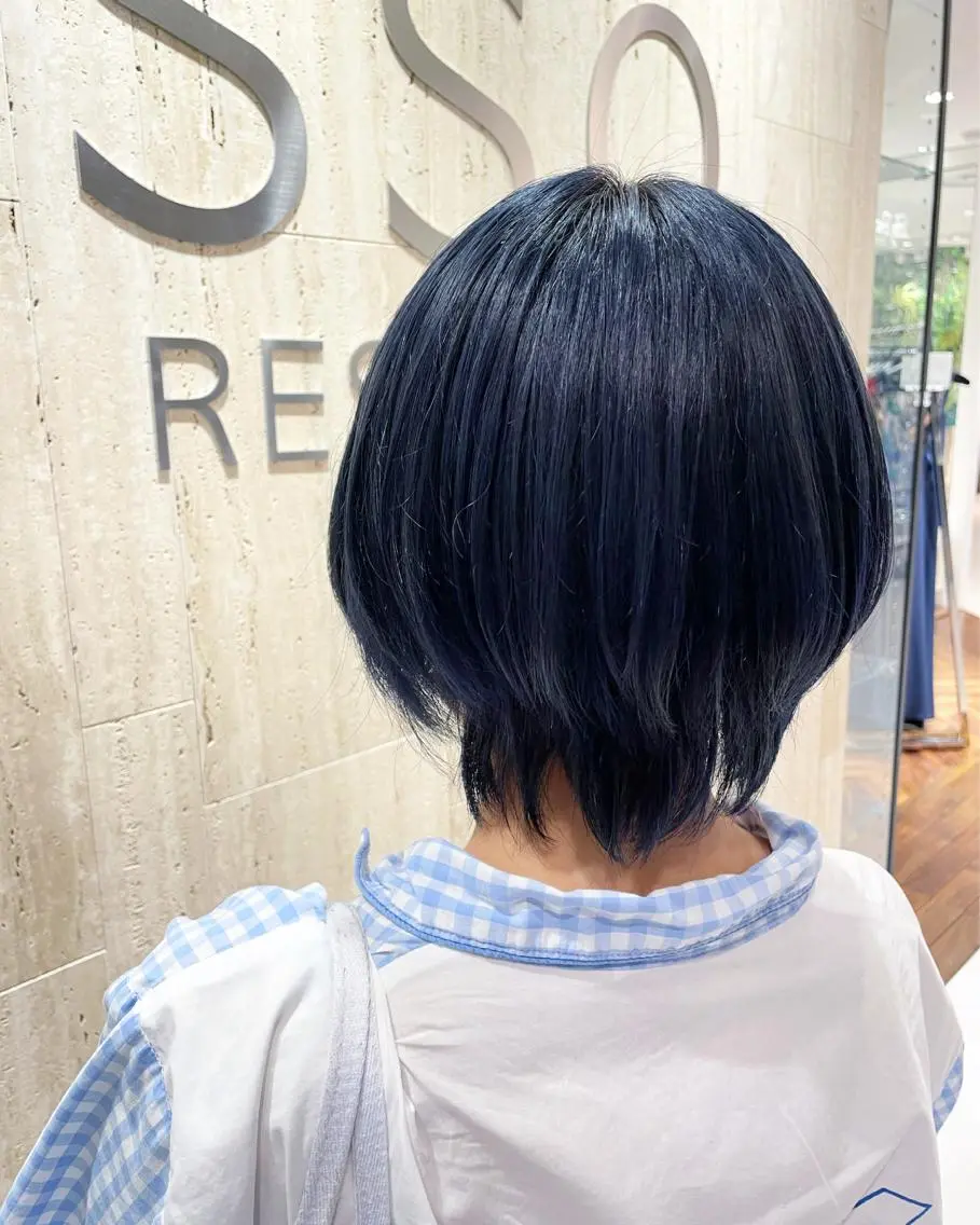 ショート カット ヘアカラー トリートメント 高橋 芽衣のヘアスタイル