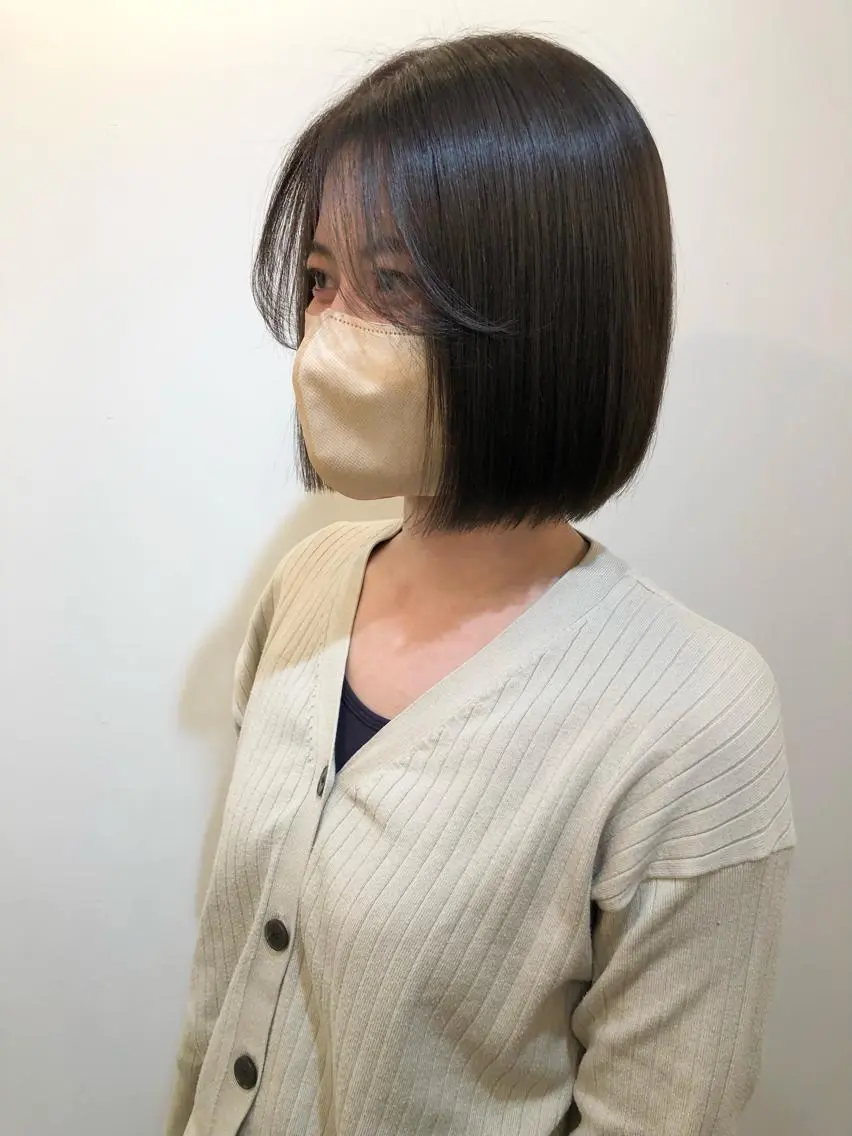 ショート 丸岡 美穂のヘアスタイル
