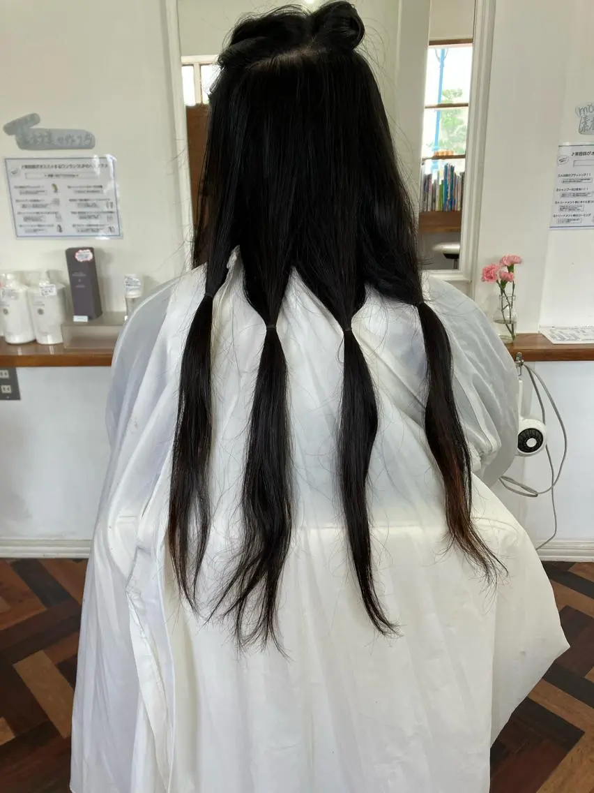 ロング カット 佐藤 悠生 メンズパーマ.カットのヘアスタイル