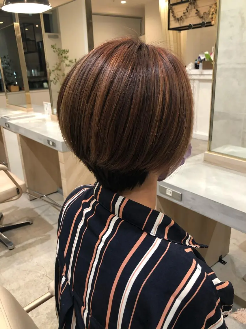 ショート 森 翼のヘアスタイル
