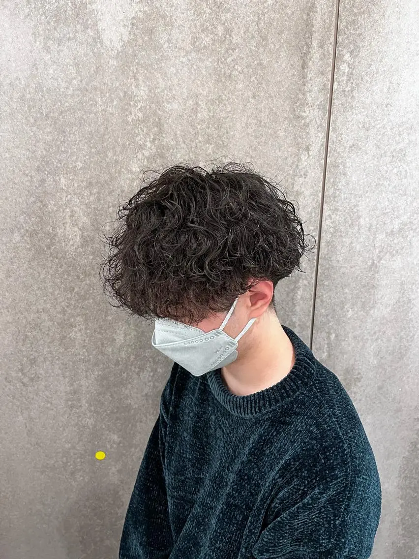 ショート パーマ メンズ 瀧野 翔吾【メンズ特化】のヘアスタイル