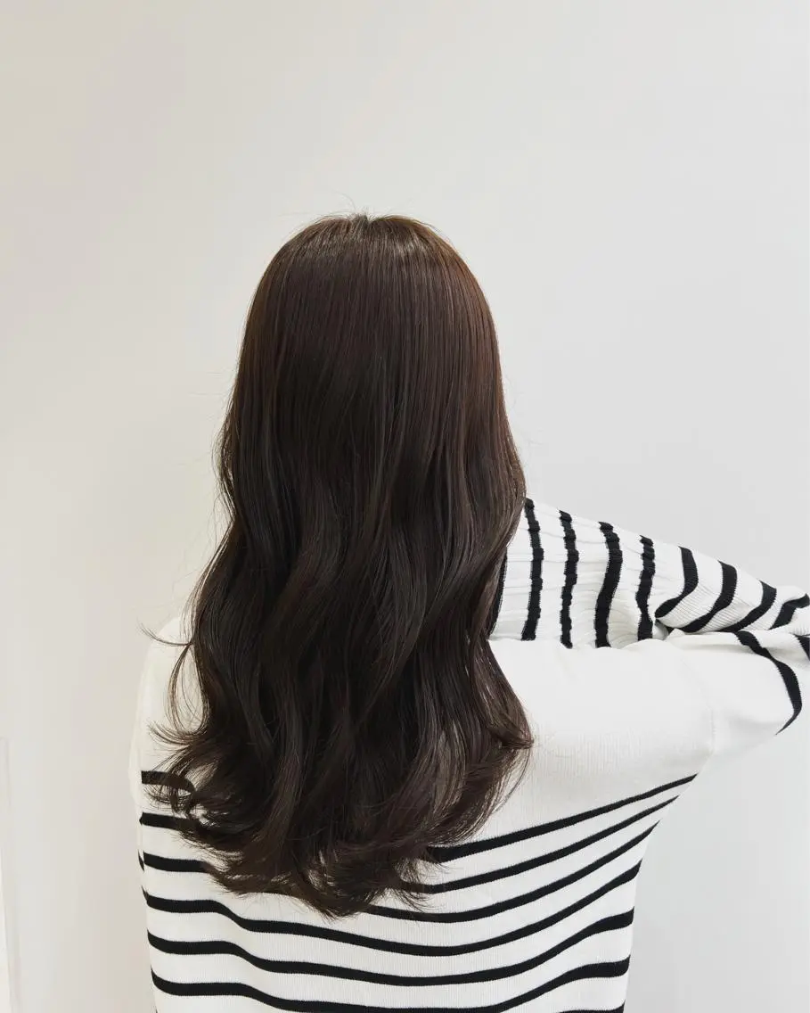 ロング カラー カット ヘアカラー トリートメント ✨艶髪✨ 吉田誠のヘアスタイル