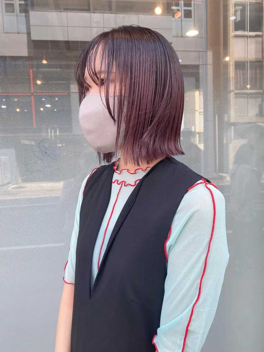ショート ヘアカラー maeda yumiのヘアスタイル
