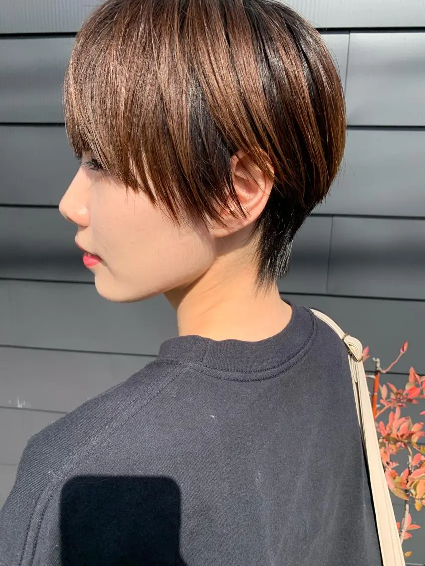 ショート ショートヘア カット ヘアカラー 見原   一秀のヘアスタイル