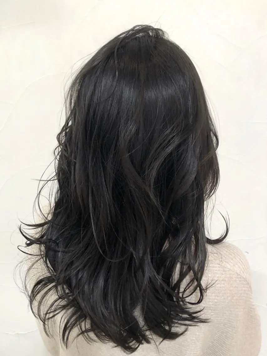 カラー RINA 🩵のヘアスタイル