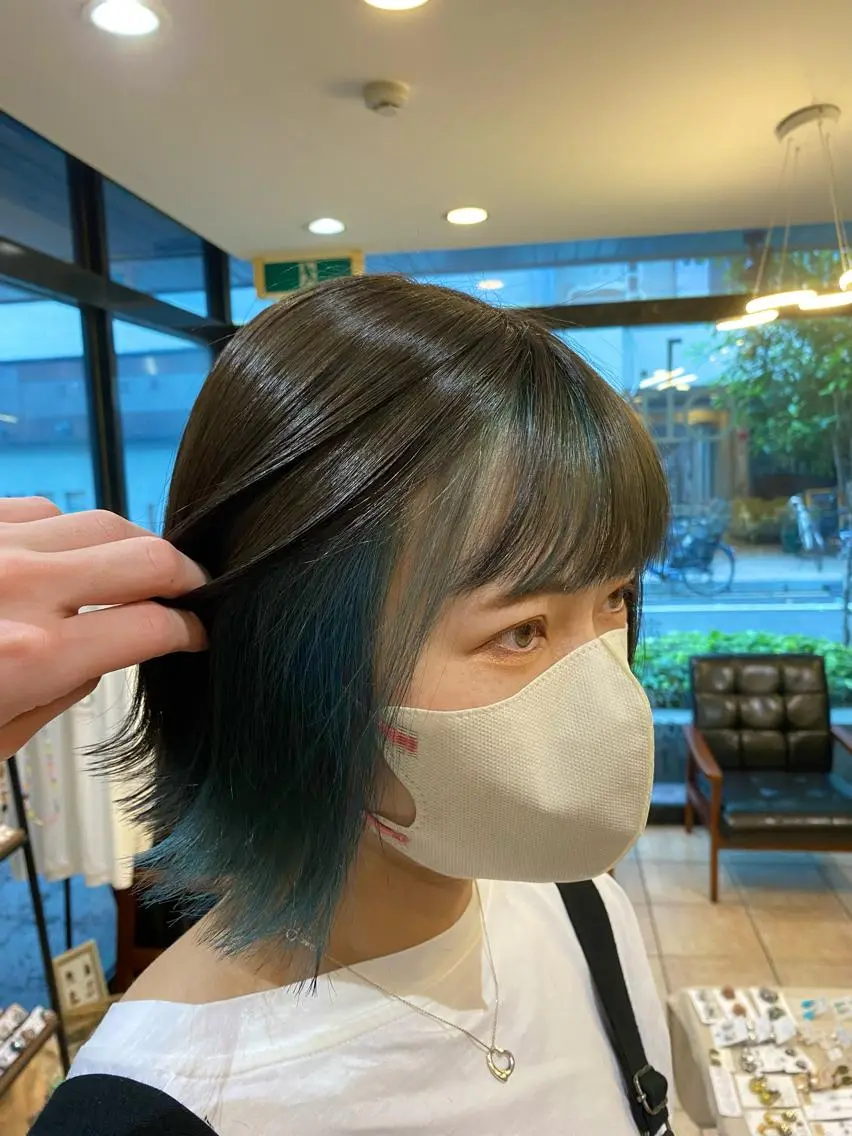 ショート カラー ヘアカラー 西田辺/ タカスナオヤのヘアスタイル