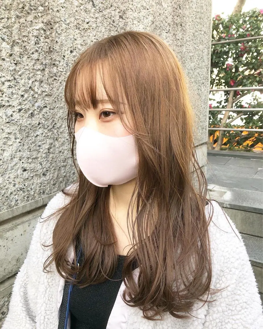 ミディアム カラー ヘアアレンジ ベージュカラー メンズ特化✂️栗原 侑也のヘアスタイル