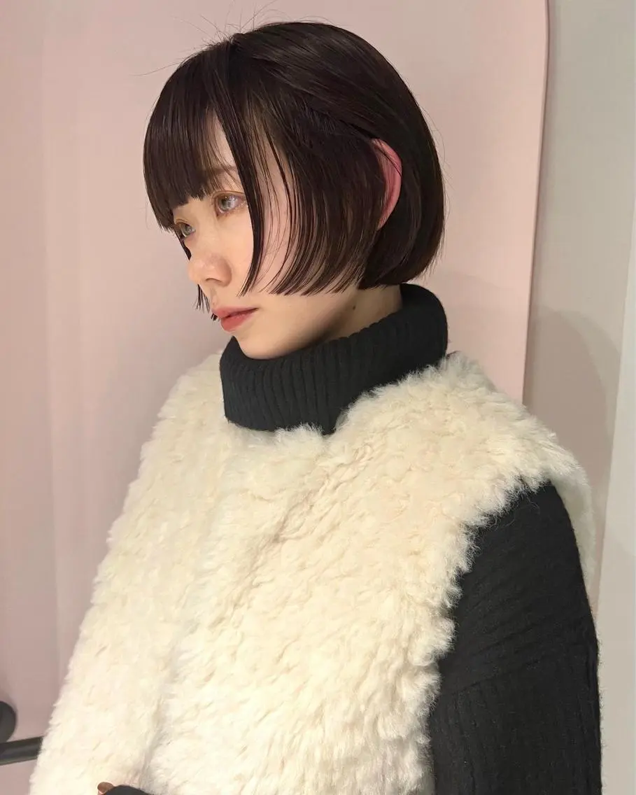 ミディアム ボブ 丹治 一輝ボブ/ショートのヘアスタイル