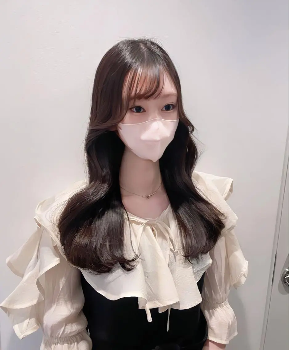 ロング 銀座/レイヤーカット 🤍内野すみれのヘアスタイル