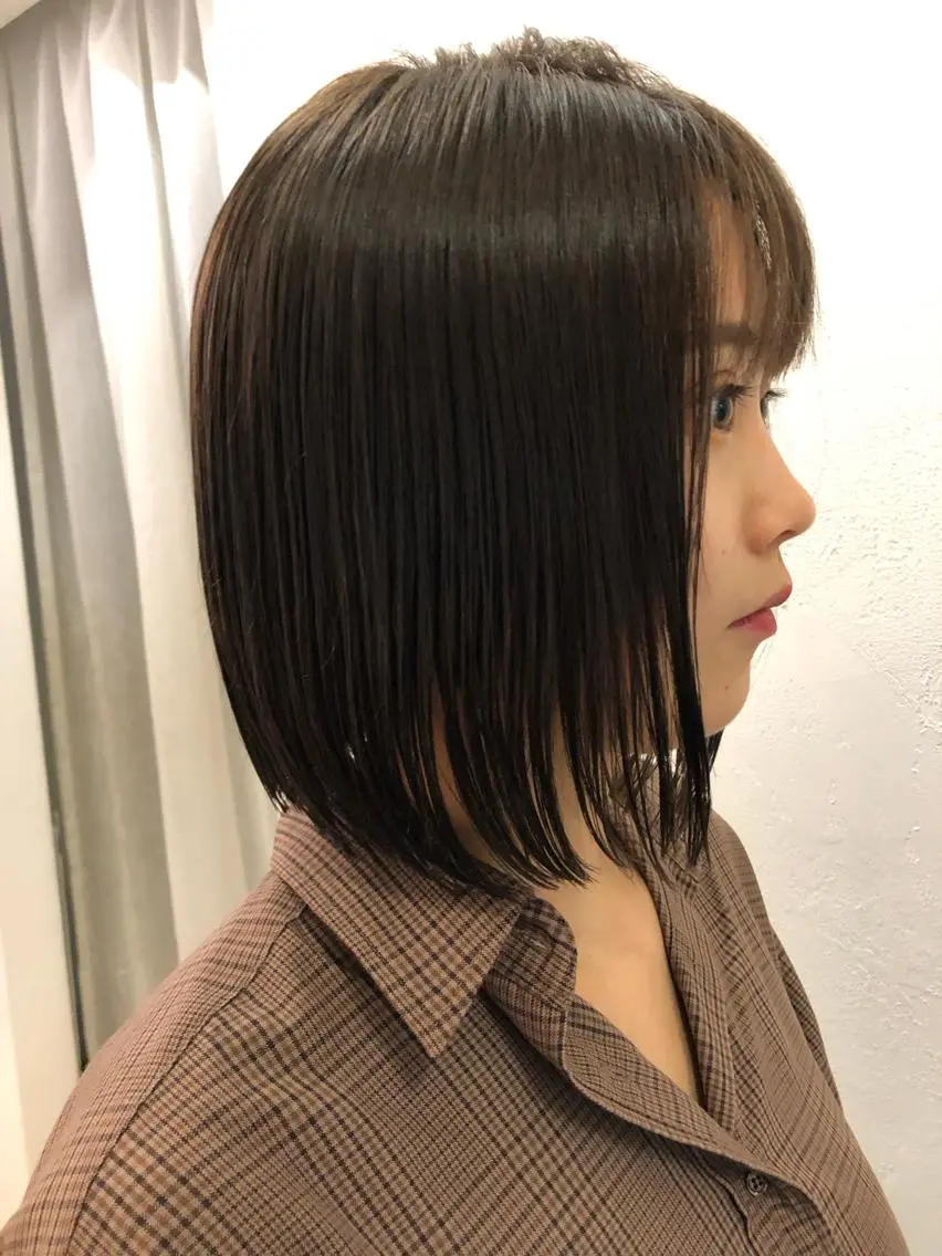 ミディアム カラー 🟩白髪ぼかし ショート/大司のヘアスタイル