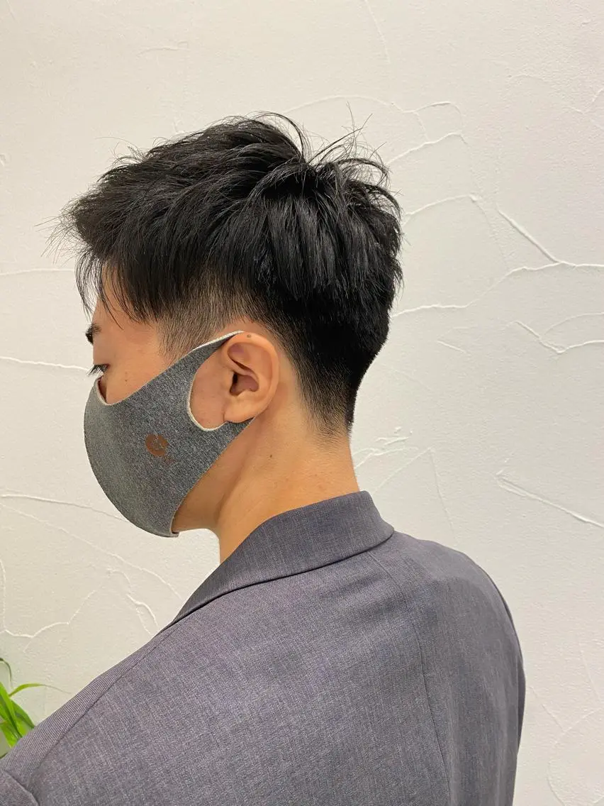 ショート パーマ メンズ メンズパーマ Ash中目黒店 榊間茜のヘアスタイル