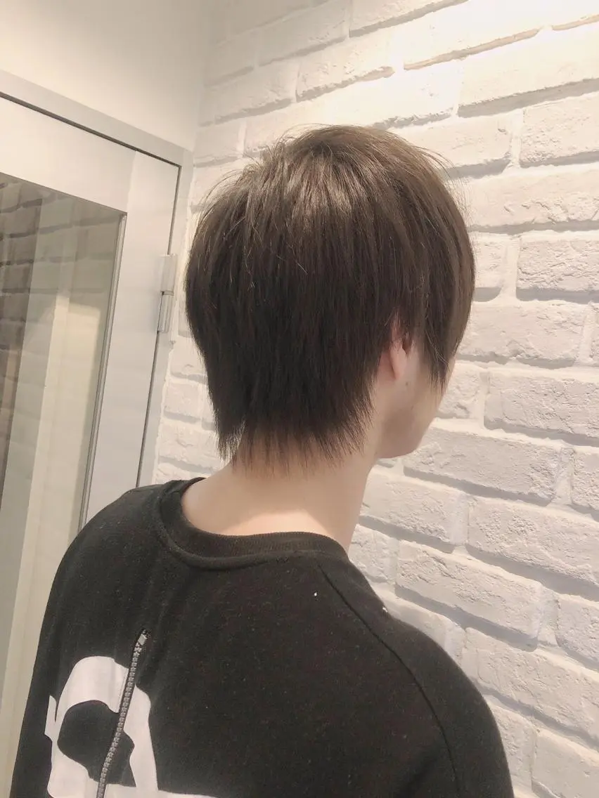 メンズ マッシュウルフ マッシュ メンズウルフカット ウルフカット ⚪️髪質改善 縮毛 店長 コウ⚪️のヘアスタイル