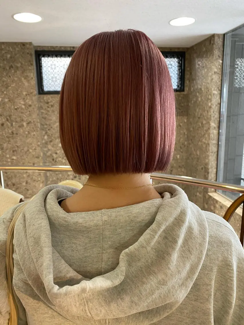 ショート カラー Pia ツボイ ケイタのヘアスタイル