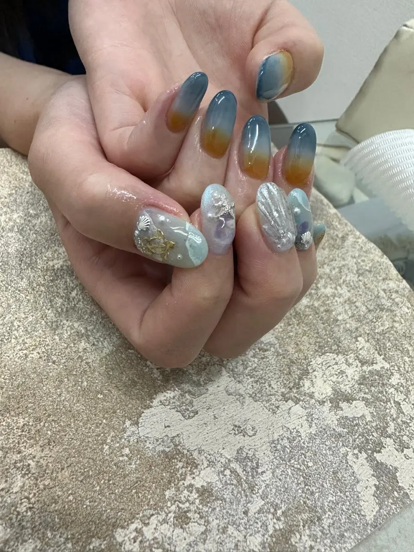ネイル ハンドネイル nailsalon ∞ ﾐｶﾅﾙ ∞のネイルデザイン