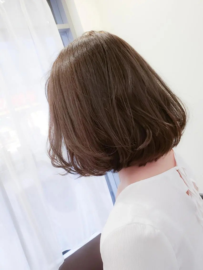 ミディアム 髪質改善/縮毛矯正 /美髪🩵イケダのヘアスタイル