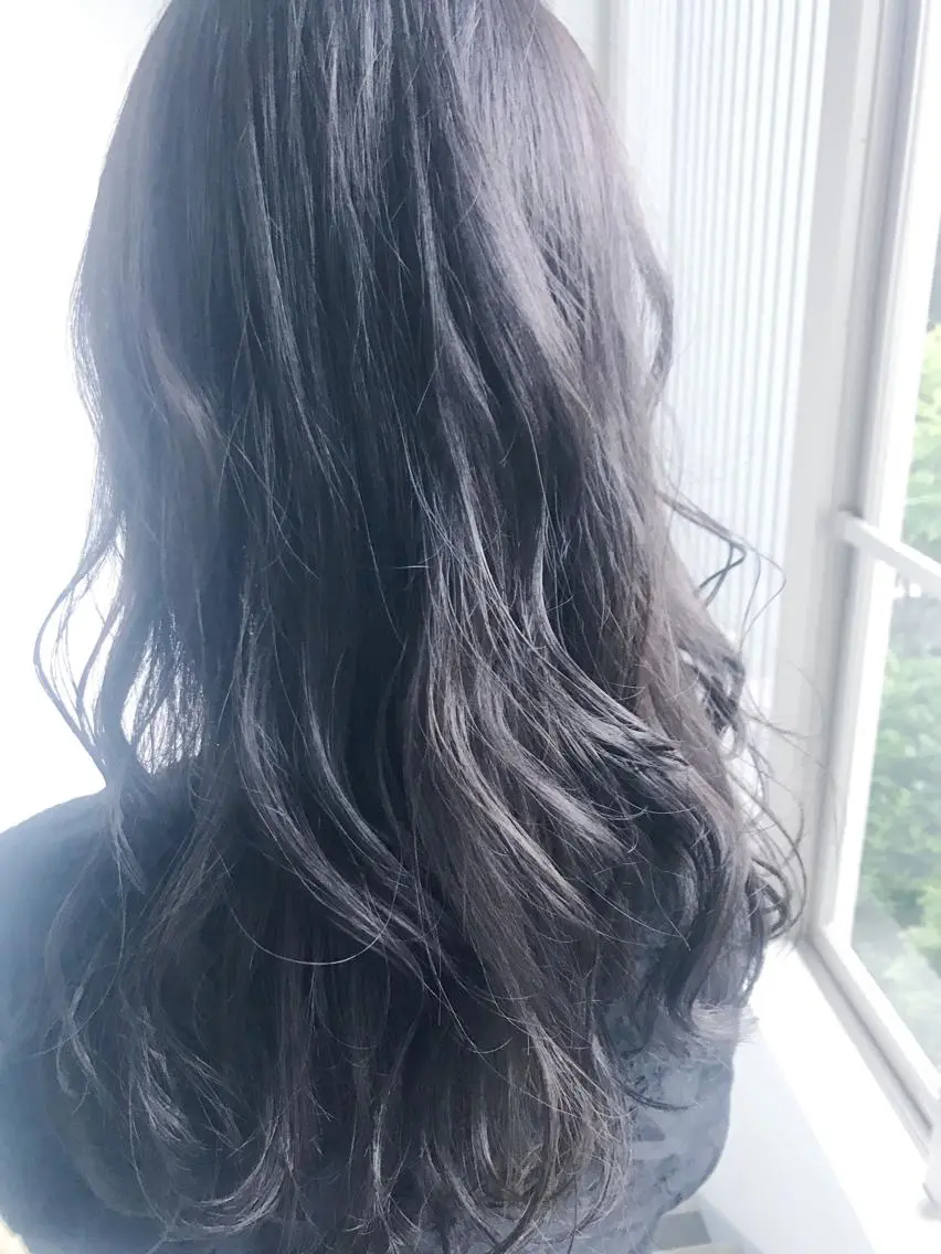 ロング カラー ベージュカラー ラベンダーカラー ラベンダーベージュ 【完全マンツー 恵比寿】佐藤 翔のヘアスタイル