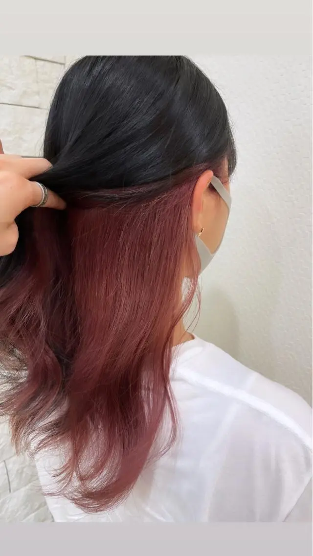 カラー ピンクカラー ヘアカラー Kazu 🌠名古屋 ハイトーン/レイヤーのヘアスタイル