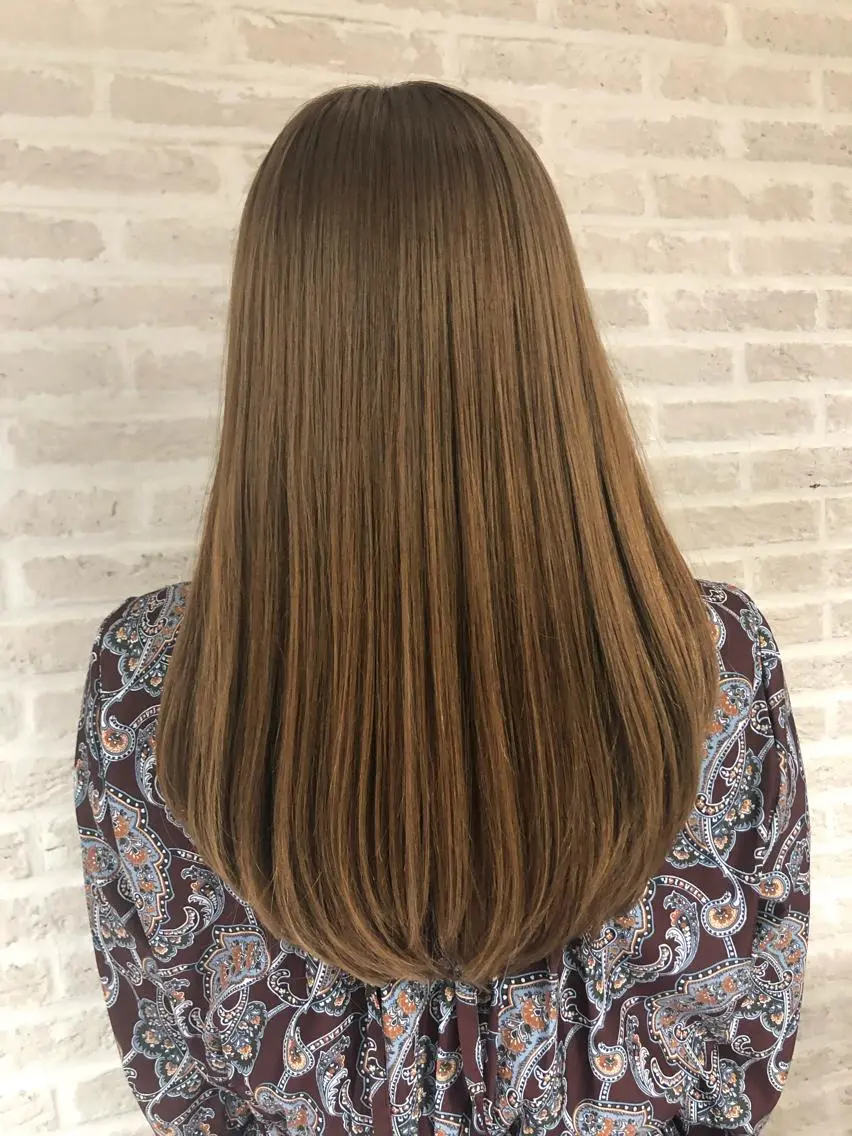 ロング カラー 北岡 慶子 大宮駅西口徒歩3分のヘアスタイル