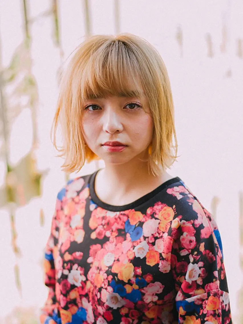 ミディアム カラー ヘアアレンジ ブリーチ 外国人風カラー トップスタイリスト ✨KIRIKA中野✨のヘアスタイル