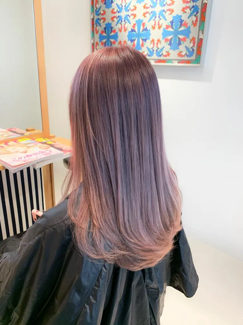 ロング カラー ダブルカラー 新宿徒歩5分 透明感カラーのその他イメージ