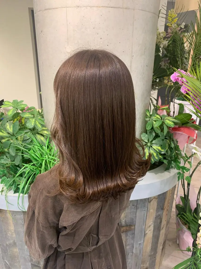 カラー 艶髪ハイトーンカラー kana♡のヘアスタイル