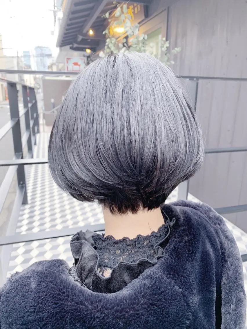 ショート カラー ボブ 【完全マンツー 恵比寿】佐藤 翔のヘアスタイル