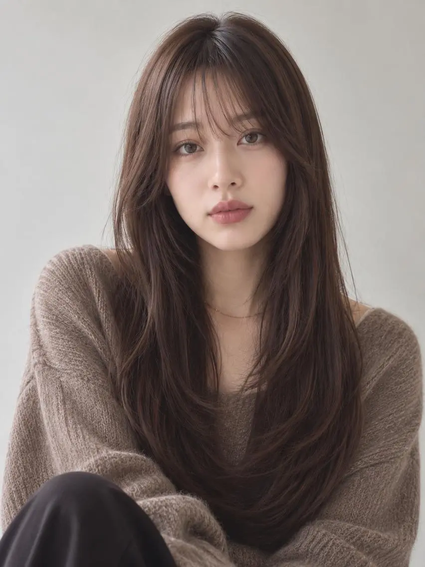 ロング カラー パーマ ブリーチ ケアブリーチ 透明感カラー ダブルカラー イヤリングカラー カット ヘアカラー 縮毛矯正 "オトナ髪”/ LAKA TOCCAのヘアスタイル