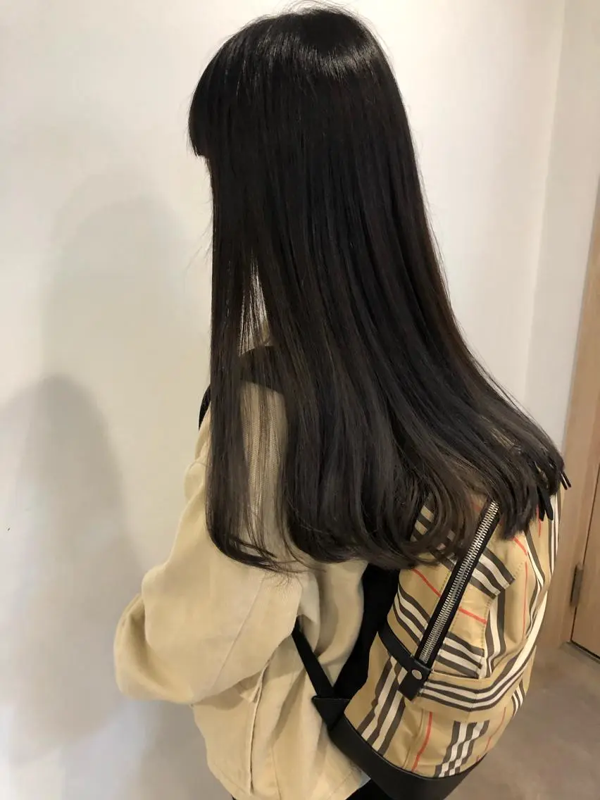 カラー ブリーチ 大迫 江梨のヘアスタイル