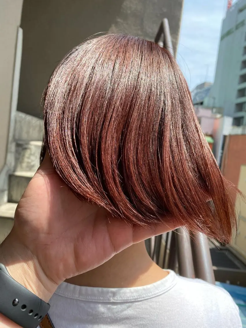 ショート カラー 髪質改善/レイヤー カット手塚奨のヘアスタイル