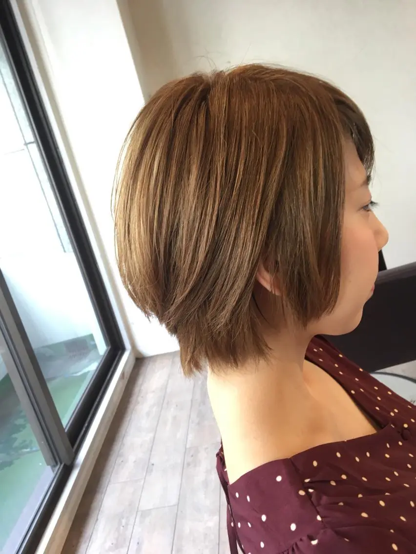ショート カラー 美髪・艶髪特化美容師 RYOJIのヘアスタイル